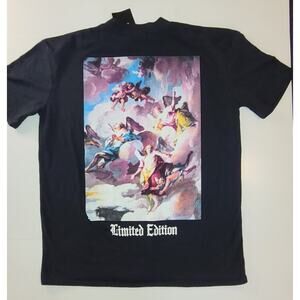 NWT Mens BooHooMan Graphic T-Shirt 2000's Y2K Pixels Graphic Art SZ Medium